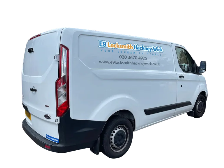 E9 Locksmith Hackney Wick van